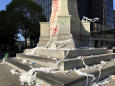 Confederate monuments coming down around South amid protests