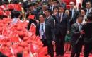 China's Xi Jinping greeted by celebration and protest in visit to Hong Kong for handover anniversary