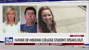 Father of missing Iowa college student speaks out