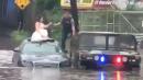 New Jersey Police Rescue Bride in Wedding Gown After Newlyweds Get Trapped in Flood