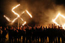 Neo-Nazis Burned a Swastika After Their Rally in Georgia