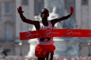 Kipchoge wins third London Marathon as Farah breaks British record