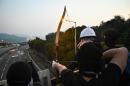 Catapults, flaming arrows: Hong Kong protesters' medieval tech