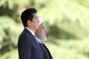 The Latest: Japanese leader seeks to cool US-Iran tensions