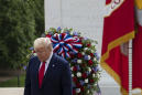 Trump honors war dead in events colored by pandemic's threat