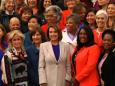 Speaker Pelosi holds photo op with House Dem women