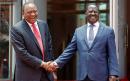 Kenya's president and opposition leader pledge to heal divisions in surprise announcement 