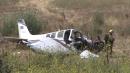 Pilot killed when small plane crashes in Sylmar near 405 Fwy