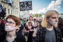 Russians march against state internet crackdown