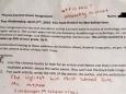 Teacher writes 'WTF is this?' on child's homework