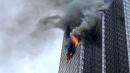Trump Tower fire in New York leaves pensioner dead and four firefighters injured