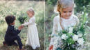 A Pair of Photographer Moms Created a Mock Wedding Photo Shoot With Their Children