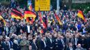 18 injured in German rival protests over migrants