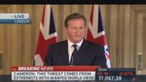 UK PM Cameron: Need firm security response against terror...