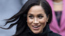 Meghan Markle Wore A Black Dress Covered In Colorful Woodland Creatures