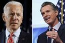 Gavin Newsom endorses Joe Biden for president during high-dollar fundraiser