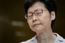 Hong Kong leader offers mea culpa, but no concessions