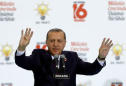 Erdogan tells Turks in Germany to vote against Merkel