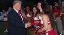 Trump's Super Bowl Party Features Scantily Clad Cheerleaders And Melania