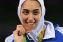 Iran's only female Olympic medalist defected to Europe, citing the country's oppressive treatment of women in a goodbye Instagram post