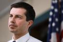 Pete Buttigieg: Outrage over anti-gay protestors dressed as 2020 candidate 'whipping Jesus on a cross'
