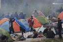 The Latest: Migrants on Bosnia border start hunger strike