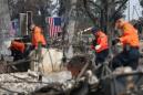 Crews push to contain California fires, search for bodies