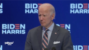 Biden on Trump's criticism that he didn't institute a mask mandate: 'I'm not the president. He's the president.'