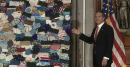 Gov. Andrew Cuomo showed a mural of donated masks to New York. Then social media weighed in