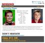 Person claiming to be missing child was Ohio ex-convict