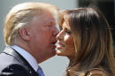 Trump declares that Melania Trump 'is doing really well!'