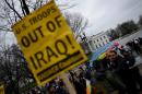 Protesters in US rally against prospect of war with Iran