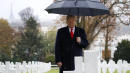 Trump Blames Secret Service For Missing WWI Ceremony Because Of Rain