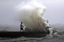 High winds, rain as tropical storm makes Louisiana landfall