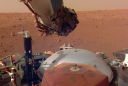 The Mars InSight robot just placed its first instrument on Mars' surface