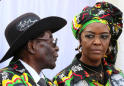 Zimbabwe's Mugabe in S.Africa after wife is accused of assault