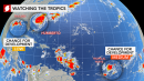 New tropical system likely to join Humberto in Atlantic