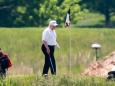 Trump news: Trump visits golf course for second day in a row as coronavirus deaths near 100,000