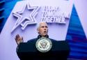 Two test positive for coronavirus at US conference attended by Pence