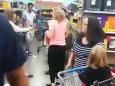 Woman pulls out gun in Walmart during row over last notebook